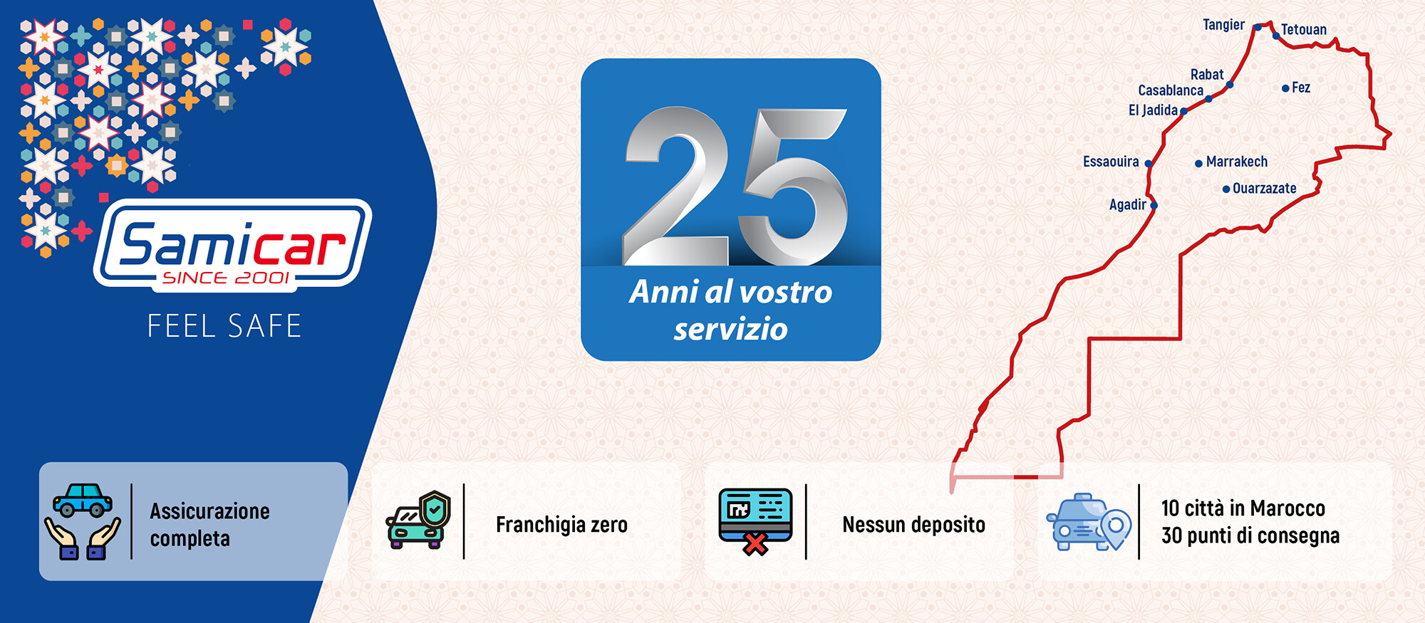 Car rental in Morocco for 2025
