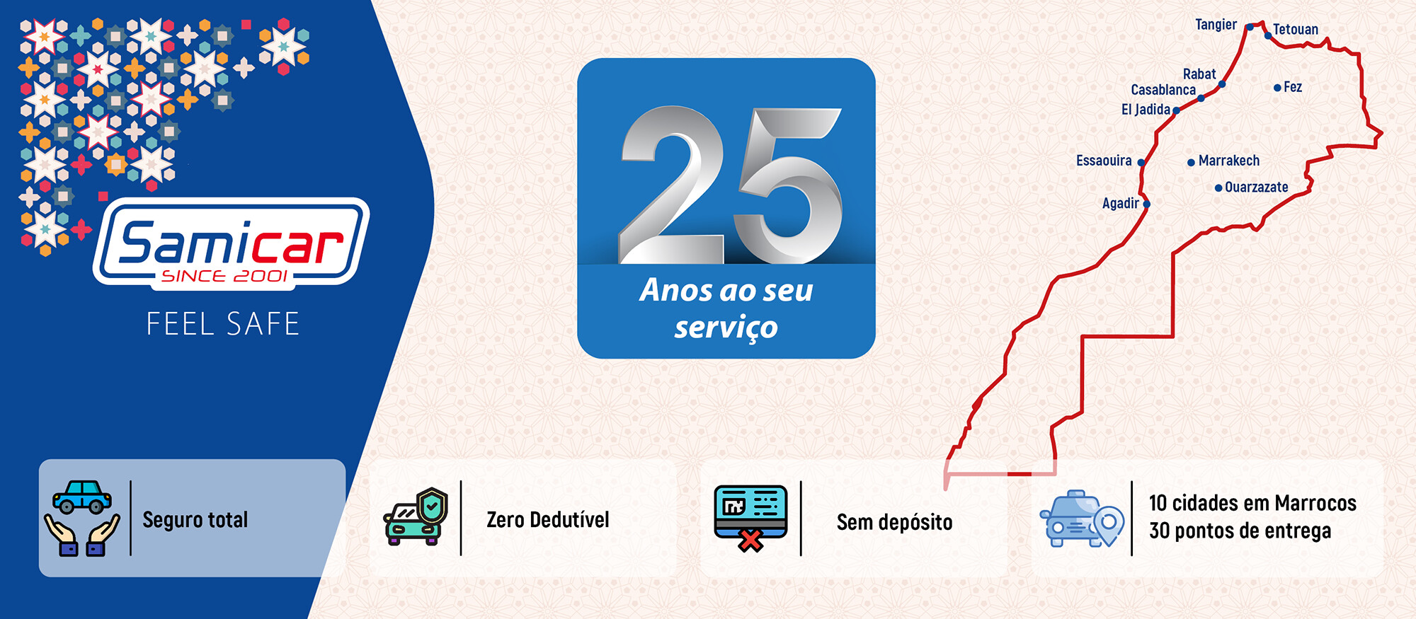 Car rental in Morocco for 2025